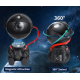 Проектор звездного неба, лазерный ночник на пульту BLACK Astro Star Mini - Космонавт (Светильник LED ночник)