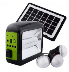 Кемпінговий LED світильник Cclamp CL-01 4W + сонячна панель + 3 лампочки + Power Bank