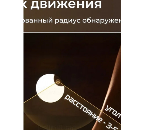 Светильник с датчиком движения AND HA-183