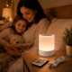 Настольная LED лампа ночник Mini touch lamp / Портативный светильник-ночник от USB / Нічник акумуляторний RGB