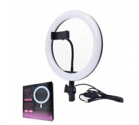 Кольцевая Led лампа XD-260 с 1 креплением для телефона USB 26см