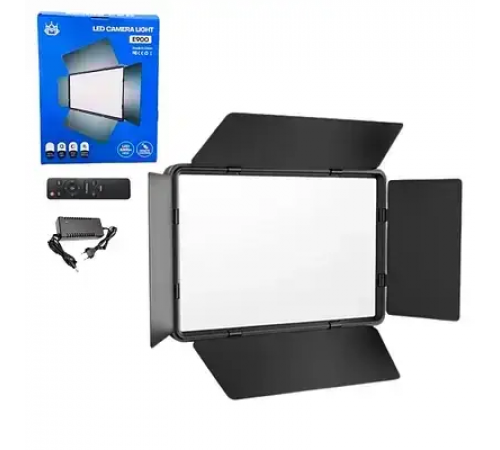 Светодиодная лампа видеосвета Camera light RL-900 с пультом 3000k-6500k