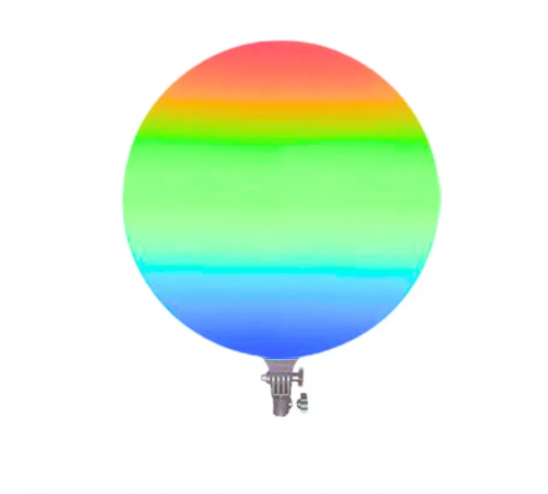 Круглая светодиодная лампа 45см RGB-LED Fill Light GS-450 цветная с пультом для фото и видео