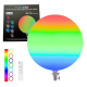 Круглая светодиодная лампа 45см RGB-LED Fill Light GS-450 цветная с пультом для фото и видео