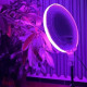 Круглая светодиодная лампа 45см RGB-LED Fill Light GS-450 цветная с пультом для фото и видео