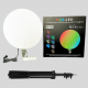Круглая светодиодная лампа 45см RGB-LED Fill Light GS-450 цветная с пультом для фото и видео