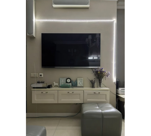 Светодиодная LED SMD 3528 лента 5 вольт для повербанка USB светильник от Power Bank 5 м