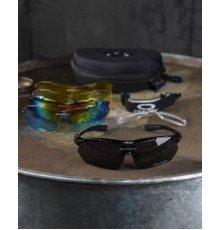Очки тактические защитные в чехле Oakley M-Frame Hybride Баллистические очки ЛГ7158