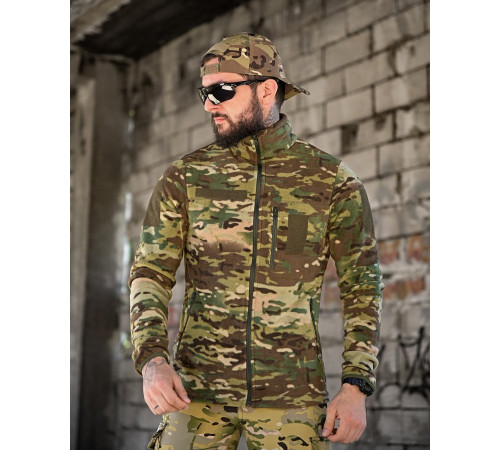Тактичний флісовий светр PATRIOT мультикам ОР1215 за 1210 грн