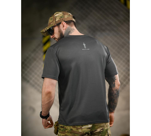 Тактична футболка BORN OF WAR ПТСР клаб grey ВТ4732 за 549 грн