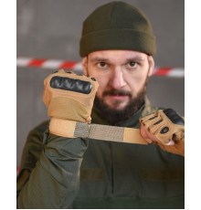 рукавички безпалі кайот TACT