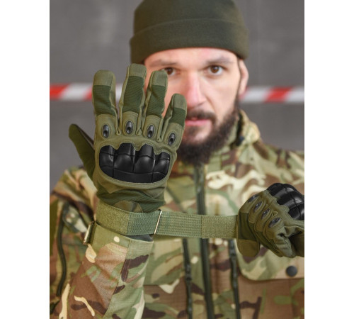 тактичні рукавички stendboy haki за 385 грн