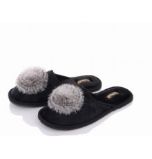 Тапки жіночі відкриті гармати сірі Pago Паго 41