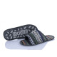 Тапочки домашние фетровые открытый носок орнамент тихий ход подошва фетр не скользят! 44/45