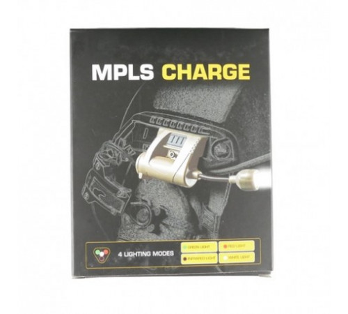 Тактичний ліхтар MPLS Charge з кріпленням на шолом колір Олива за 660 грн