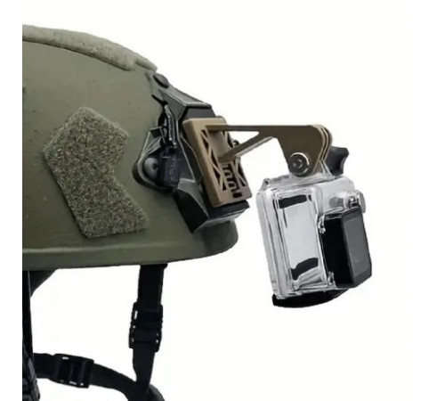 Кронштейн для GoPro на шлем цвет Койот.a000/07 за 600 грн