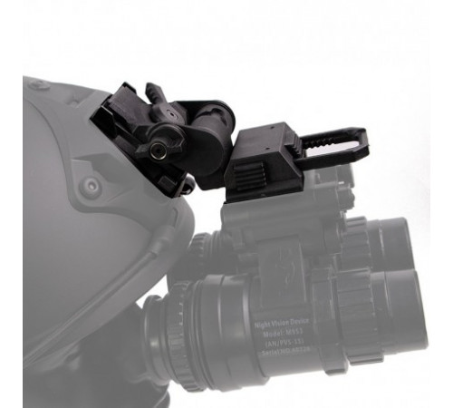 Крепление шлема для ПНВ (NVG) чёрное за 900 грн