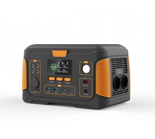 Электоростанция WX1439, 1000W (252 000 мАч), чистая синусоида, USB, Type-C, DC, 2 розетки, фонарь