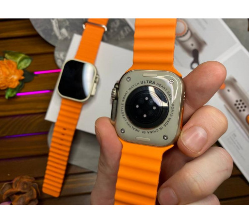 Смарт часы L8 Ultra Max 49 mm 1:1 Apple Watch! AMOLED.Премиум качество. Есть винты и фиксатор ремешка