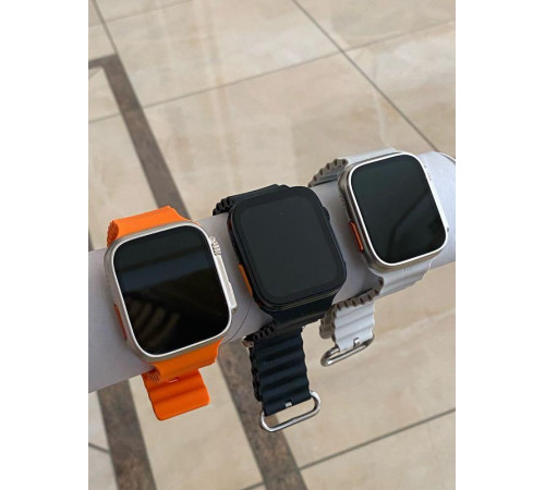 Смарт часы L8 Ultra Max 49 mm 1:1 Apple Watch! AMOLED.Премиум качество. Есть винты и фиксатор ремешка