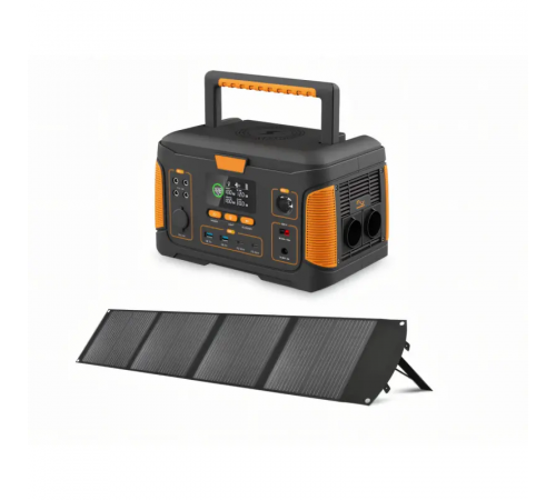 Электоростанция WX1439, 1000W (252 000 мАч), чистая синусоида, USB, Type-C, DC, 2 розетки, фонарь