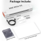 Портативный термопринтер на бумаге формата A4 Bluetooth-совместимый Portable Thermal Printer Белый