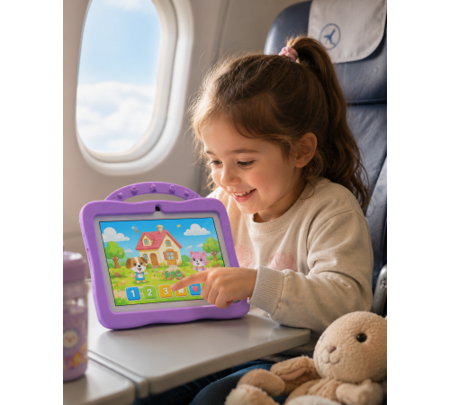 Детский планшет MEIJIAHUI H3 7” Wi-Fi, Android Фиолетовый