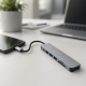USB хаб 7в1 / Мультифункціональний юсб хаб / Розгалужувач USB