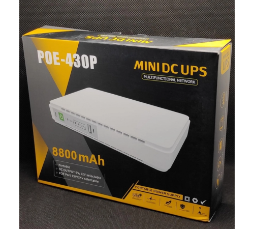 ИБП SKE POE-43ip для роутеров/коммутаторов/PON
