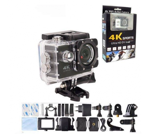 ЭКШН-КАМЕРА 4K Action Camera WI-FI 16 MPX WI-FI