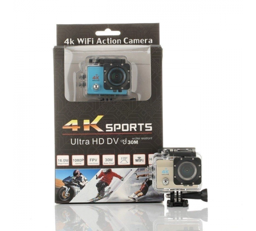 ЭКШН-КАМЕРА 4K Action Camera WI-FI 16 MPX WI-FI