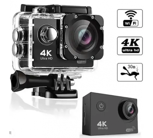 ЭКШН-КАМЕРА 4K Action Camera WI-FI 16 MPX WI-FI