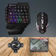 Набор с клавиатурой мышкой и конвертером Игровой для консолей Combo Gaming Клавиатура Мышь Хаб Mix Pro