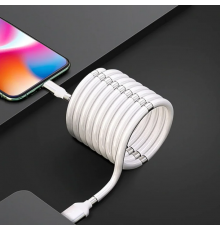 Вечный кабель с магнитными вставками для зарядки micro USB 1 метр