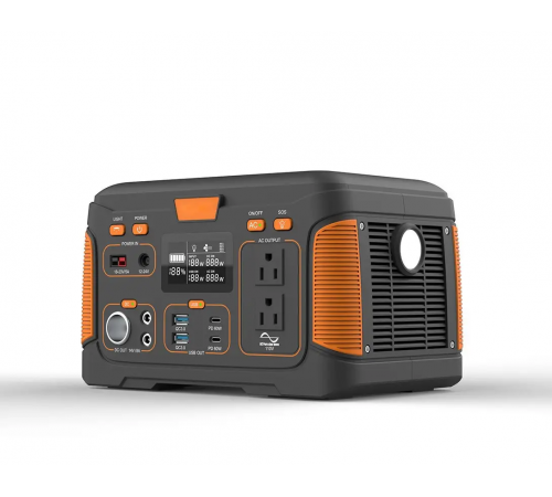 Внешний источник питания WX1436 300W (83200 мАч), электростанция с выходами USB, Type-C,DC, фонарь