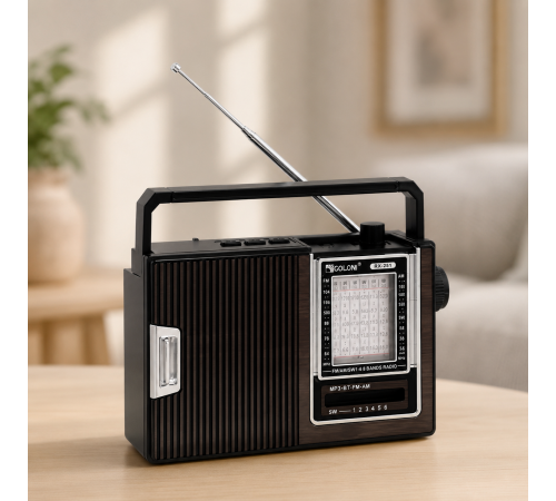 Радіоприймач GOLON RX-251 / Портативний радіоприймач з Bluetooth
