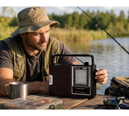 Радіоприймач GOLON RX-251 / Портативний радіоприймач з Bluetooth