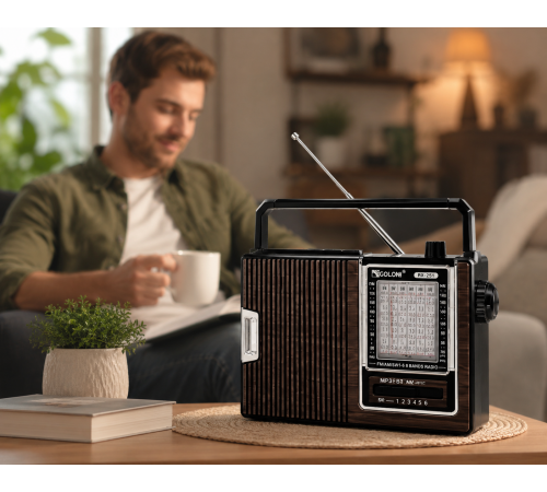 Радіоприймач GOLON RX-251 / Портативний радіоприймач з Bluetooth