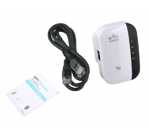 WIFI REPEATER Dynamode Підсилювач сигналу, репітер. ретранслятор 300Mb Білий