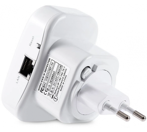WIFI REPEATER Dynamode Підсилювач сигналу, репітер. ретранслятор 300Mb Білий