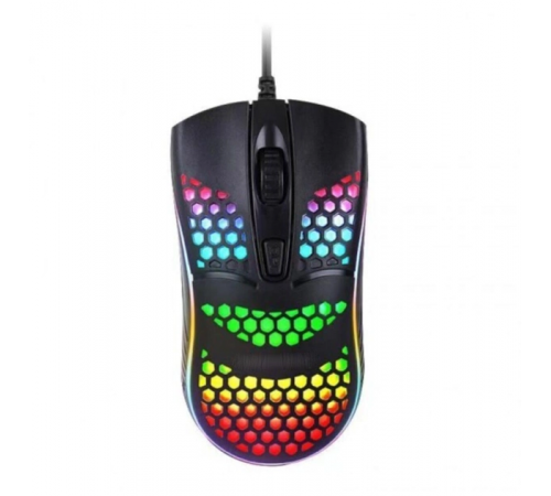 Мышка компьютерная игровая проводная UKC RX M802 с RGB LED подсветкой
