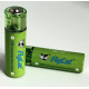 Аккумуляторы с USB батарейка AA FluCat 1.5V 1500 mAh (2 шт.)