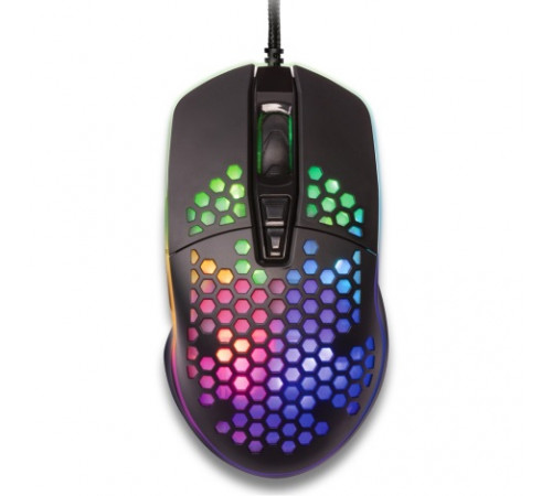 Мышка компьютерная игровая проводная UKC RX M802 с RGB LED подсветкой