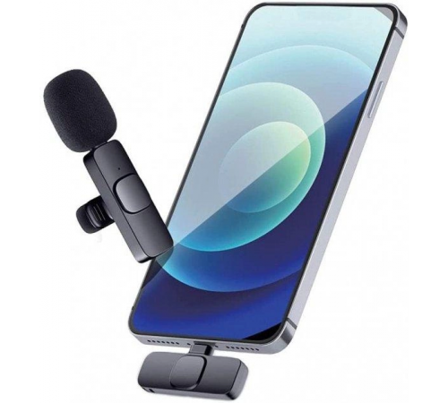 Бездротовий мікрофон петличний К8 Massa для iPhone (Type-C) за 222 грн