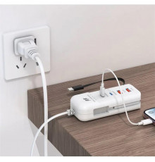 Швидкий зарядний пристрій 66 Вт, 2 USB-порти та 2 PD-порти, Type-C / Компактна, багатофункціональна, потужна зарядна станція