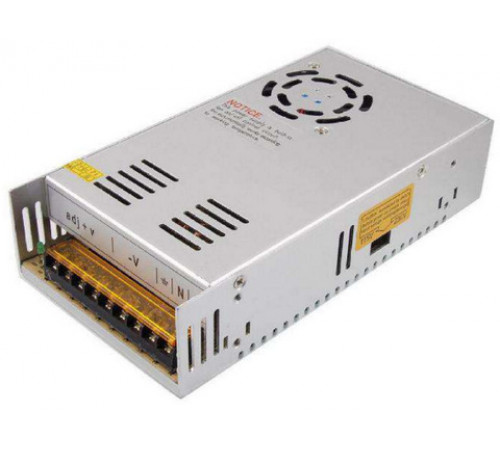 Адаптер / блок живлення 12V 30A, в металевому корпусі / Трансформатор для світлодіодної стрічки за 653 грн