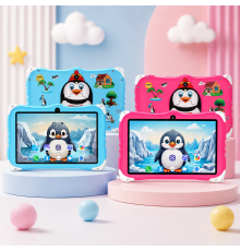 Детский планшет Meijiahui K1 Android-15 Penguin / Планшет 7" 6GB/128GB / Детский планшетный ПК с экраном 7 дюймов