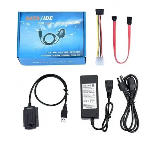 GUT Перехідник USB to SATA+IDE, Кабель-перехідник, Адаптер