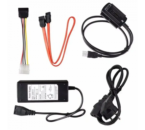 GUT Перехідник USB to SATA+IDE, Кабель-перехідник, Адаптер