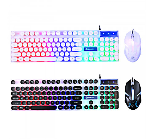 Комплект игровой клавиатуры и мыши с подсветкой FOREV FV-Q90